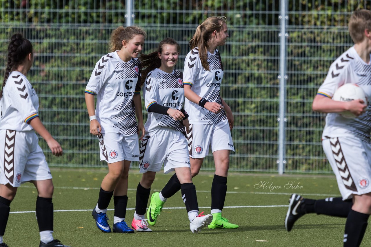 Bild 358 - B-Juniorinnen Wedel - St. Pauli : Ergebnis: 1:2